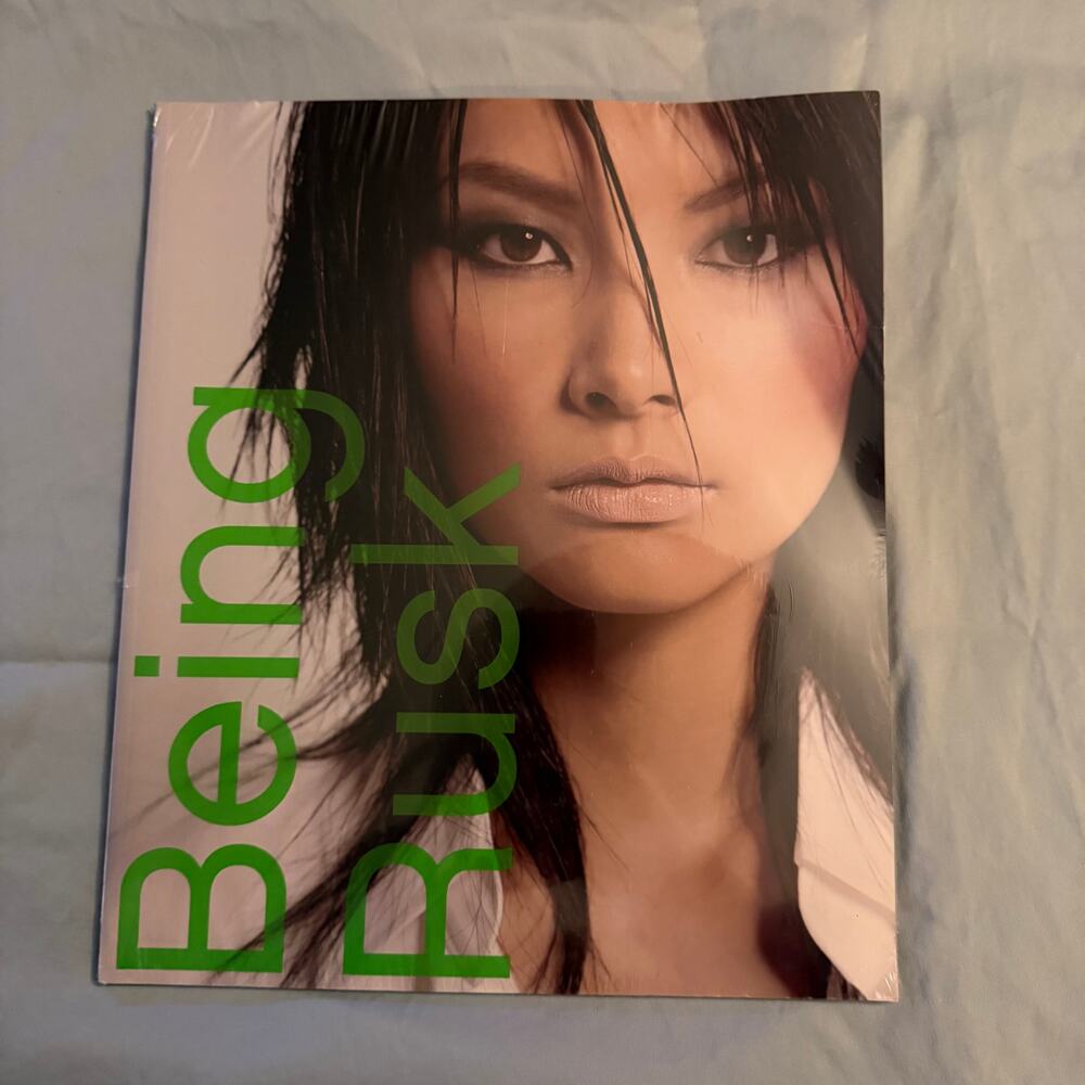 Being Rusk Sealed Salon Lookbook Promo Book Haircare Brand Collectible Photos